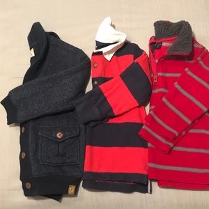 Boys sweater lot 3T